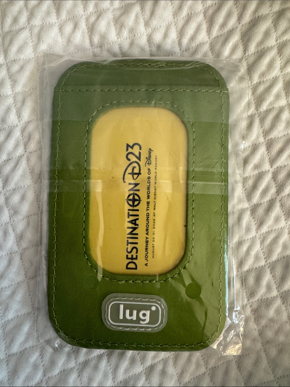 Lug Luggage Tag Destination D23 2025 Stitch- NEW - Picture 2 of 2